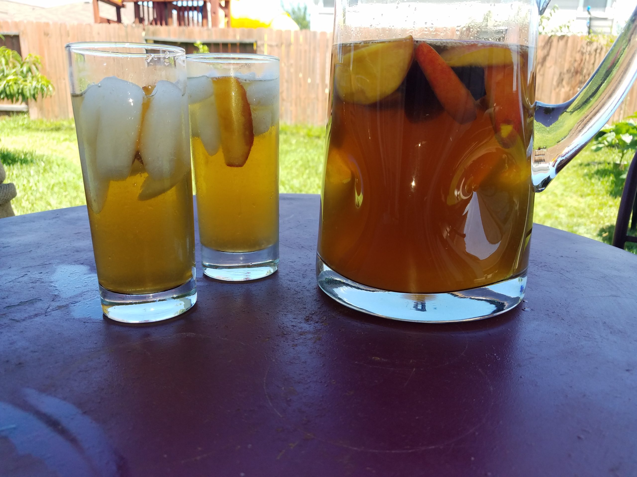 Summer is Sweet Tea, Peaches and a Bit of Rum | Alexander Farm and Orchard